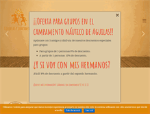 Tablet Screenshot of coloniasycampamentos.com